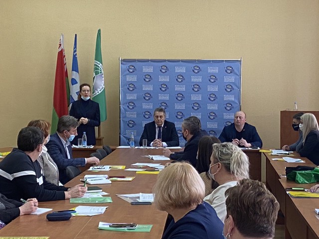 10 февраля состоялся Пленум Минского областного комитета Белорусского профсоюза работников леса и природопользования