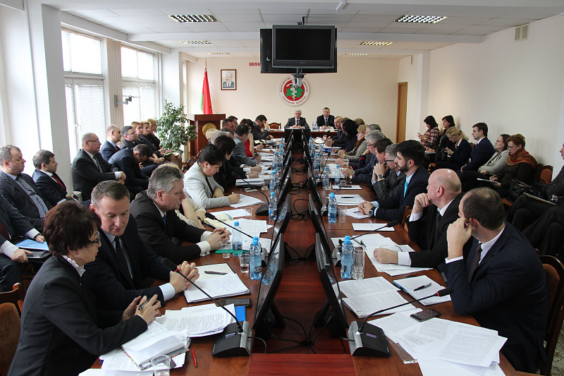 6 февраля в г.Минске состоялось совместное заседание коллегий Министерства природных ресурсов и охраны окружающей среды Республики Беларусь и Министерства здравоохранения Республики Беларусь